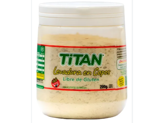 LEVADURA TITAN EN COPOS X 200G