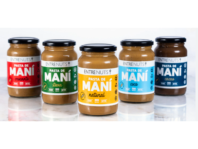 PASTA DE MANI ENTRE NUTS  370 GR