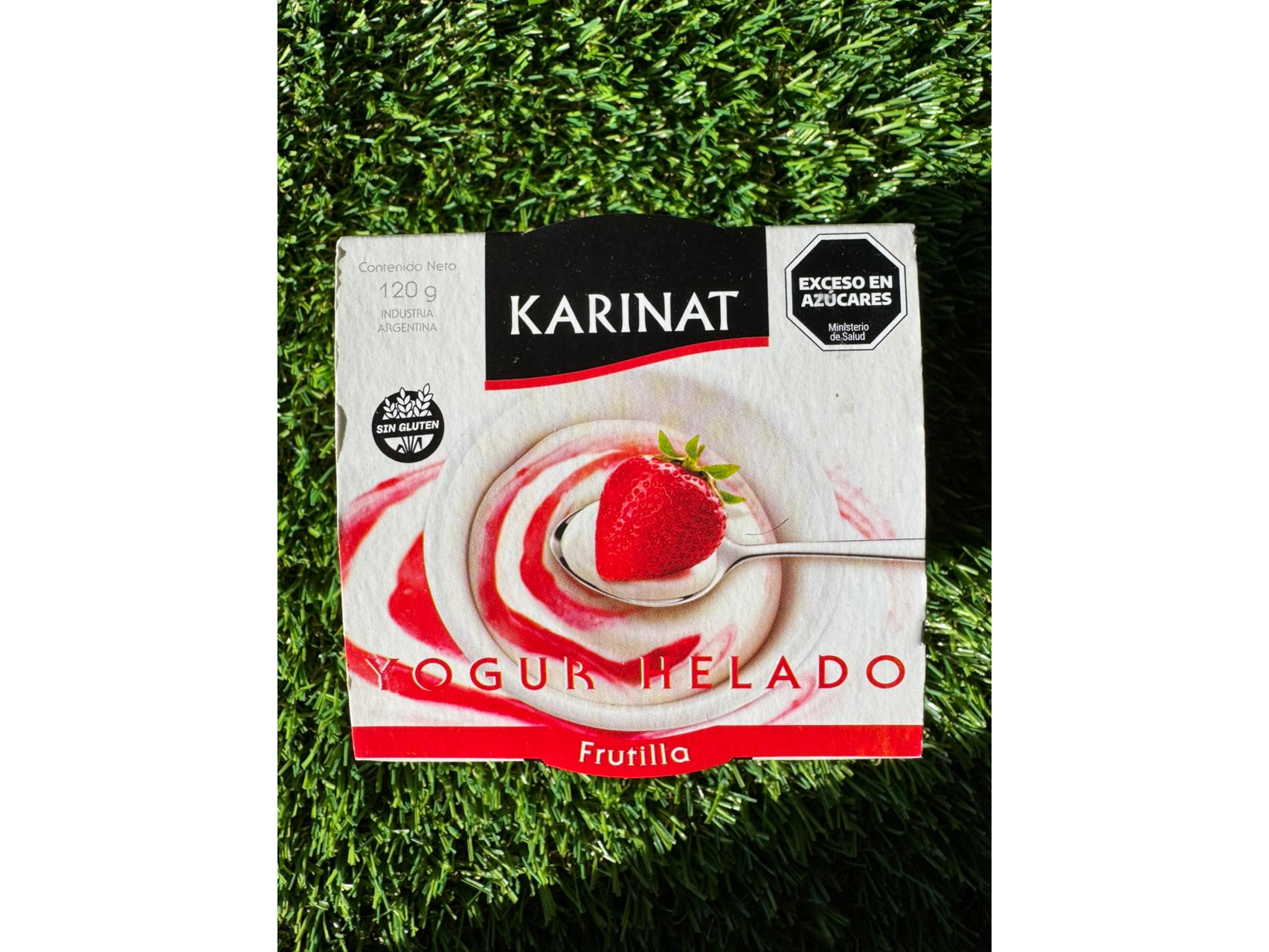 Yogur Helado Frutilla