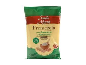 PRE MEZCLA PARA PANADERIA Y RESPOSTERIA  SIN LACTEOS X 1 KILO