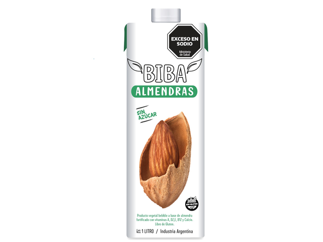 LECHE DE ALMENDRAS BIBA DE 1 LITRO
