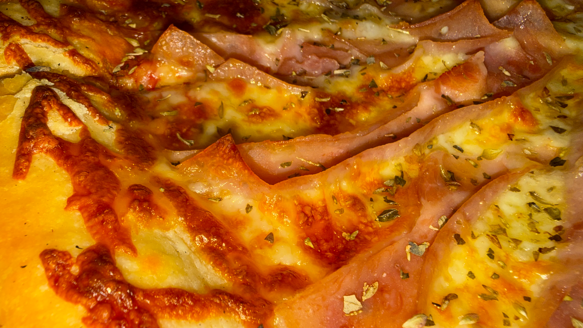 Solo media pizza