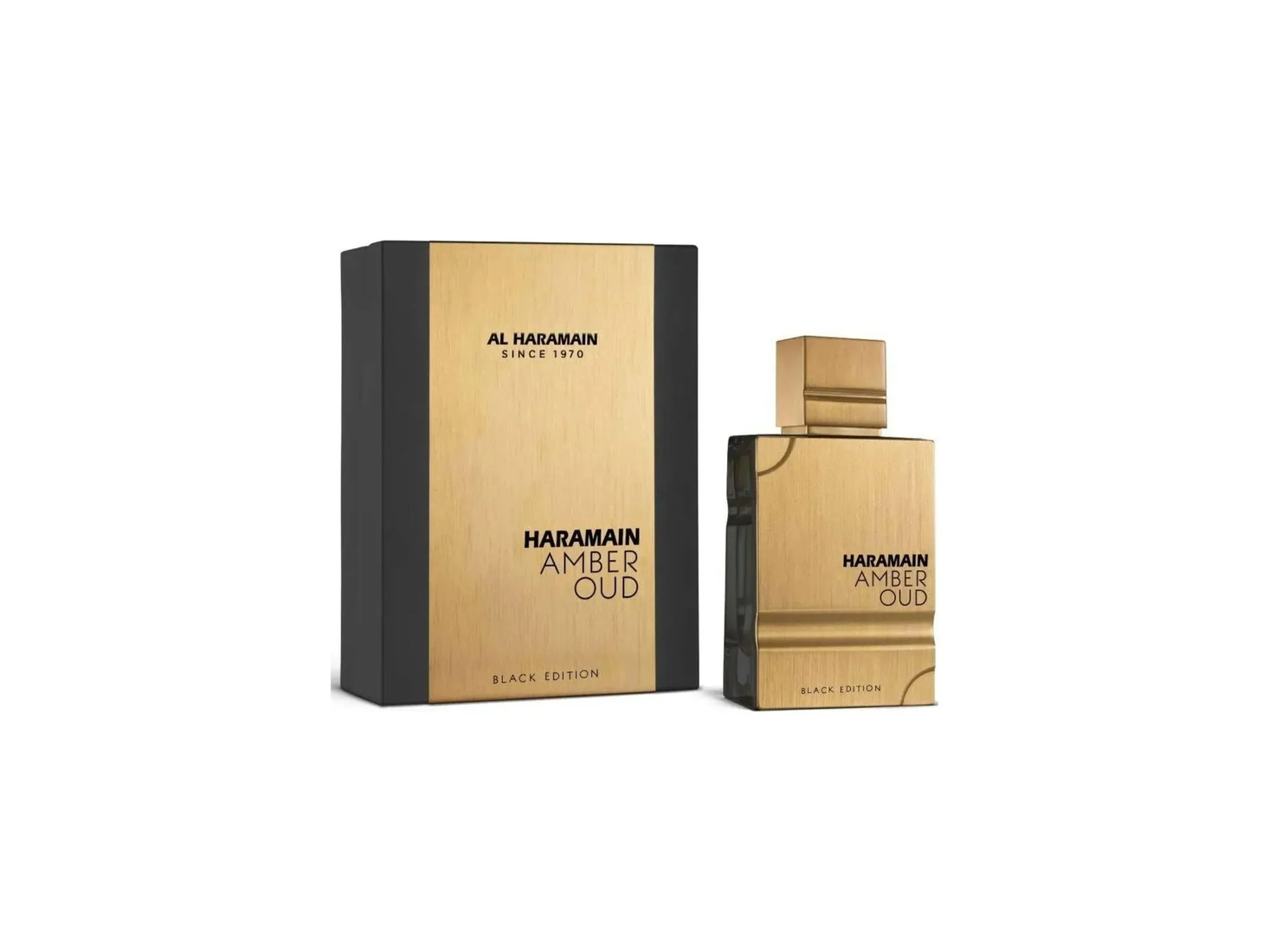 Perfume Amber Oud Black Edition Al Haramain 60 ml