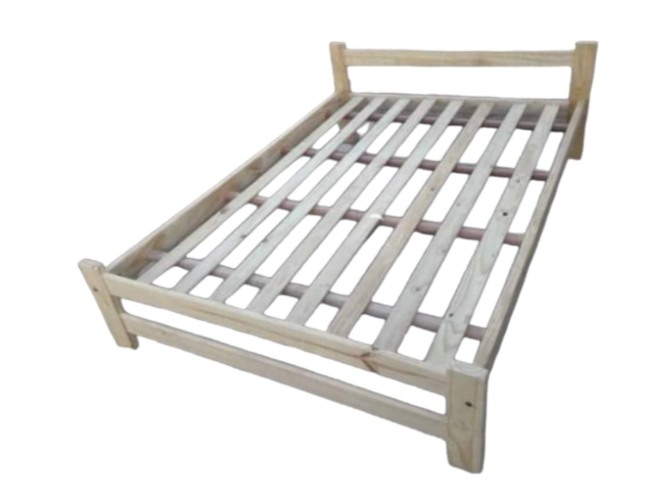 Cama recta de 2 plazas
