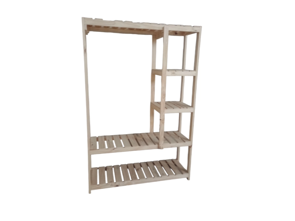 Vestidor estantería 1,20 mt