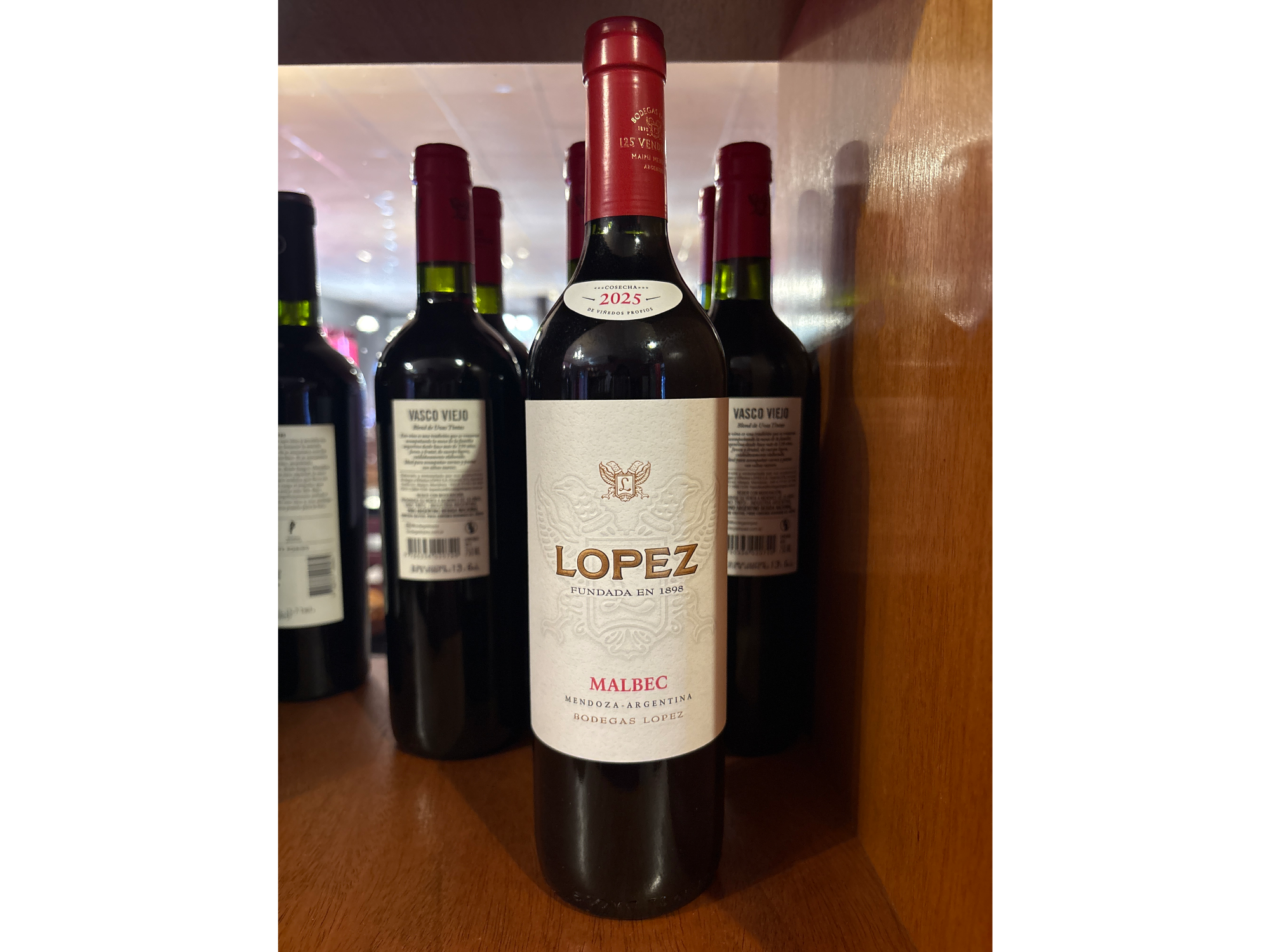Vino en botella