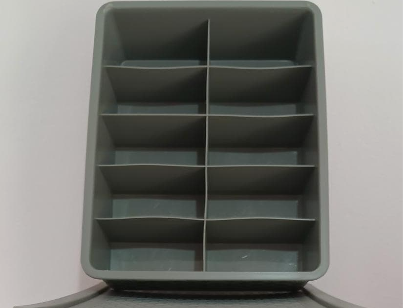 Organizador rattan con 10 divisiones