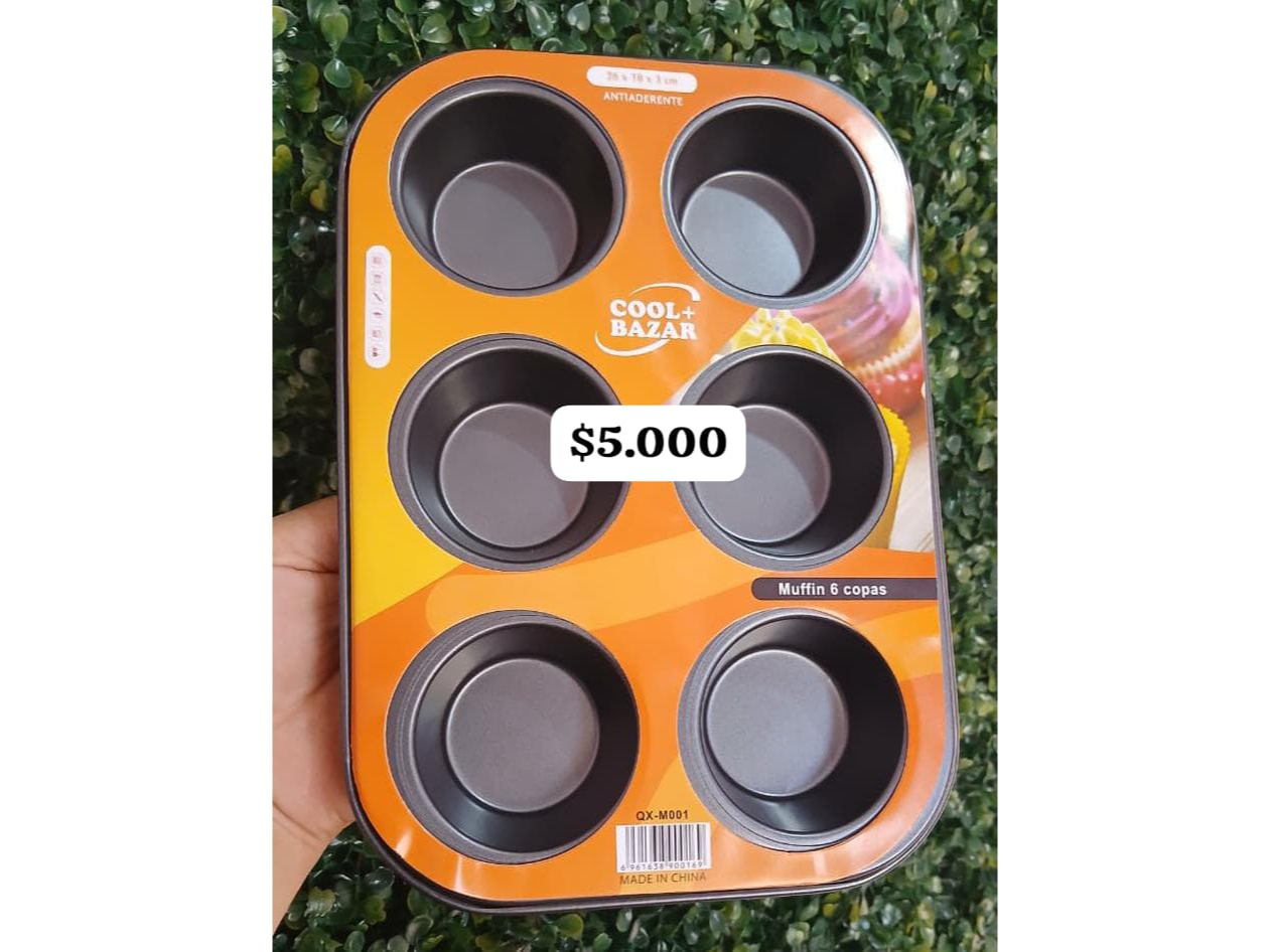 Molde Muffin x6