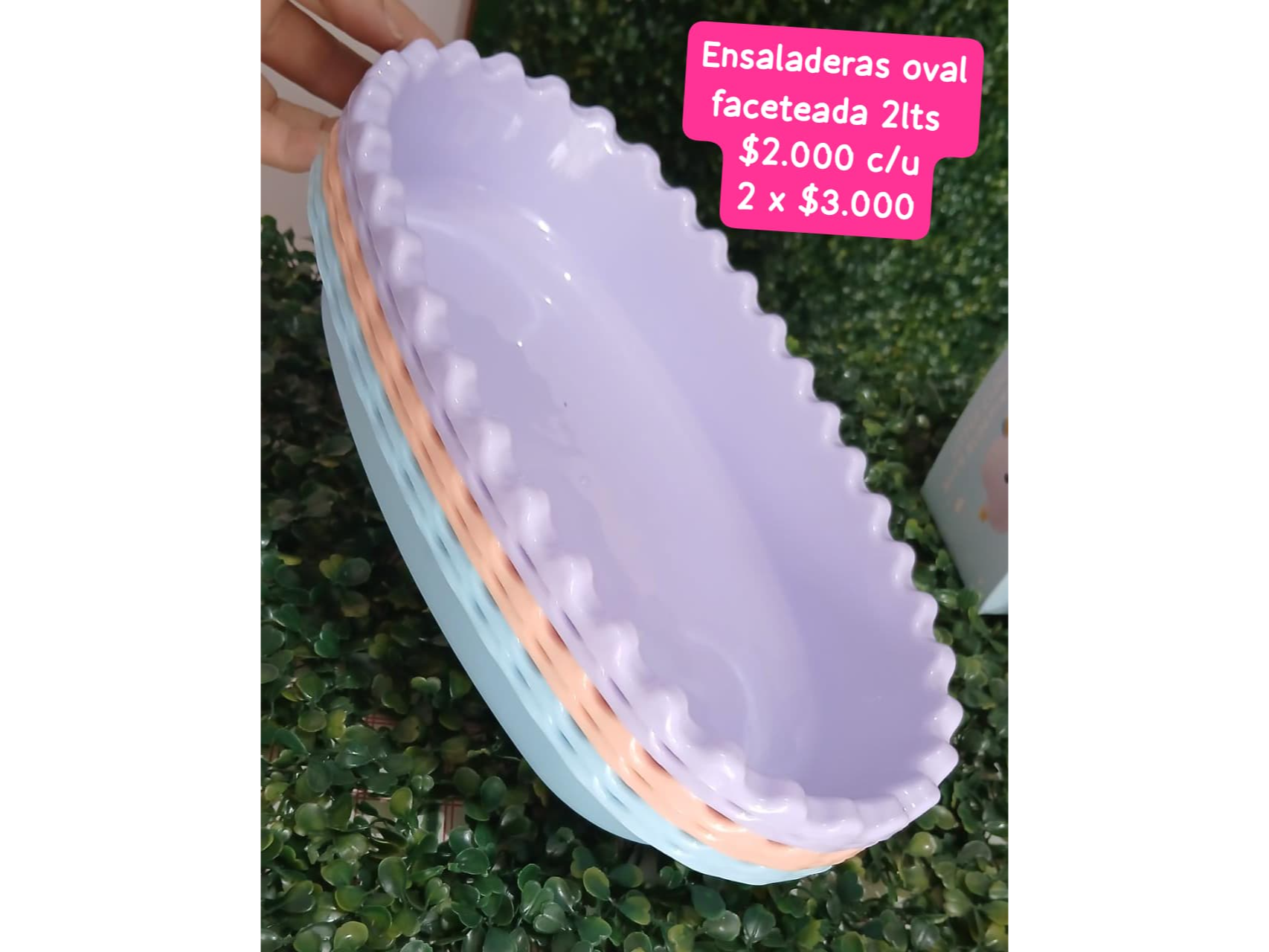 Ensaladeras oval