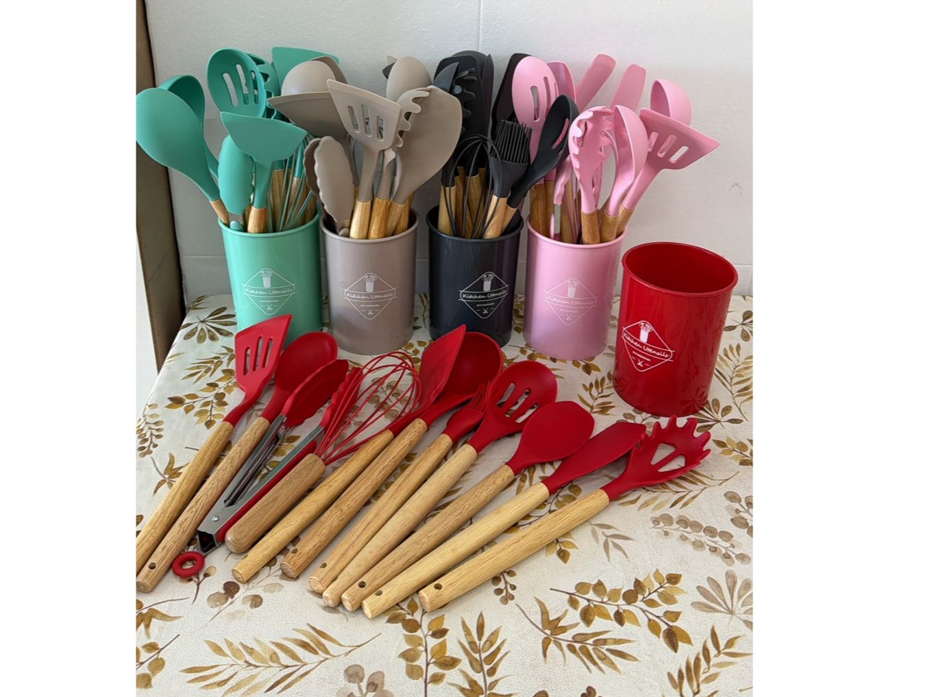 Set x12 pza de silicona