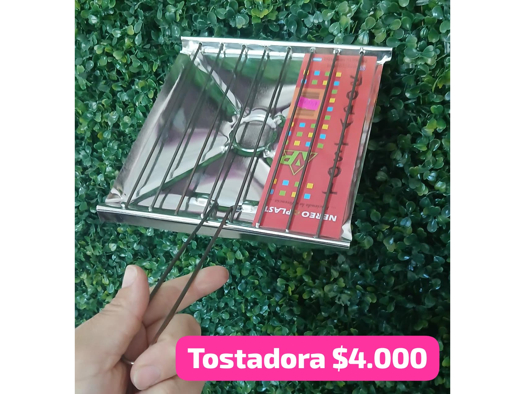 Tostadora de aluminio