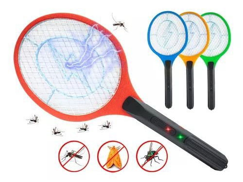 Raqueta p/moscas y mosquitos