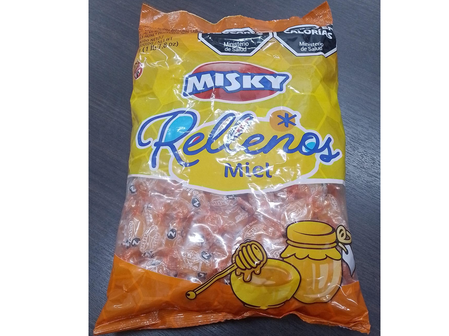 MISKY CARAMELOS MIEL 675gr