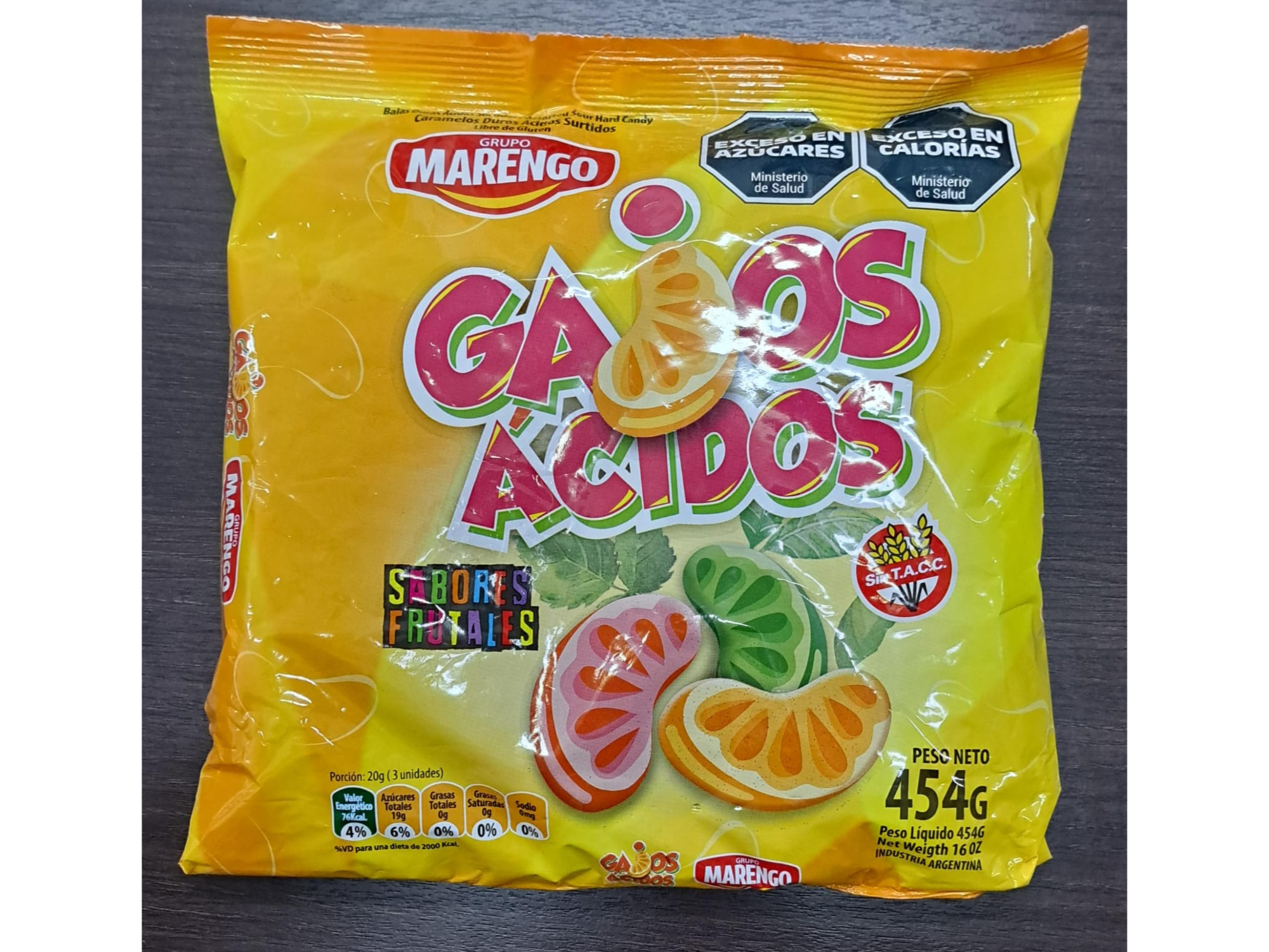 GAJITOS ACIDOS MARENGO x70un