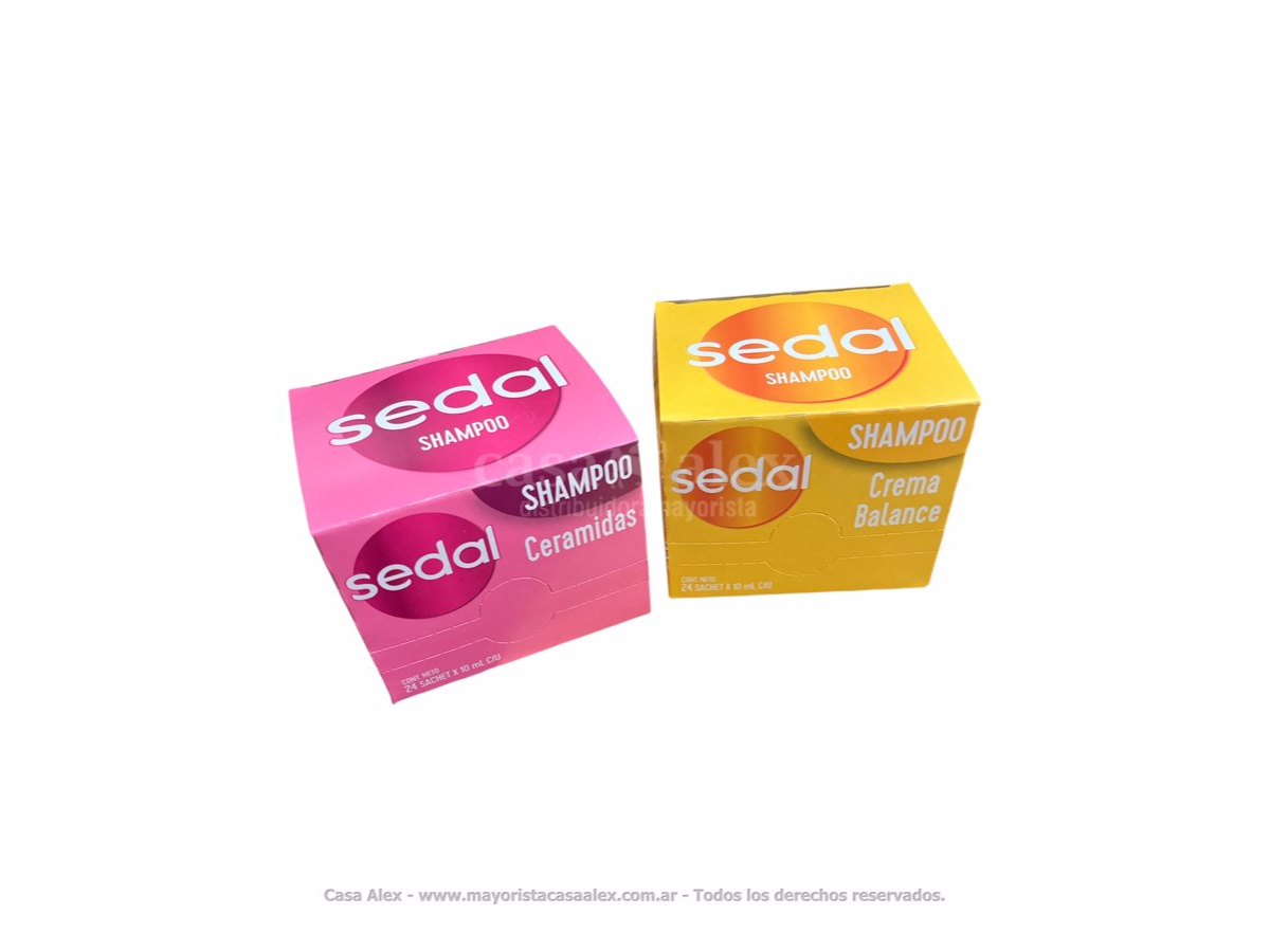 SHAMPOO/ACONDICIONADOR SEDAL SACHET X24U.