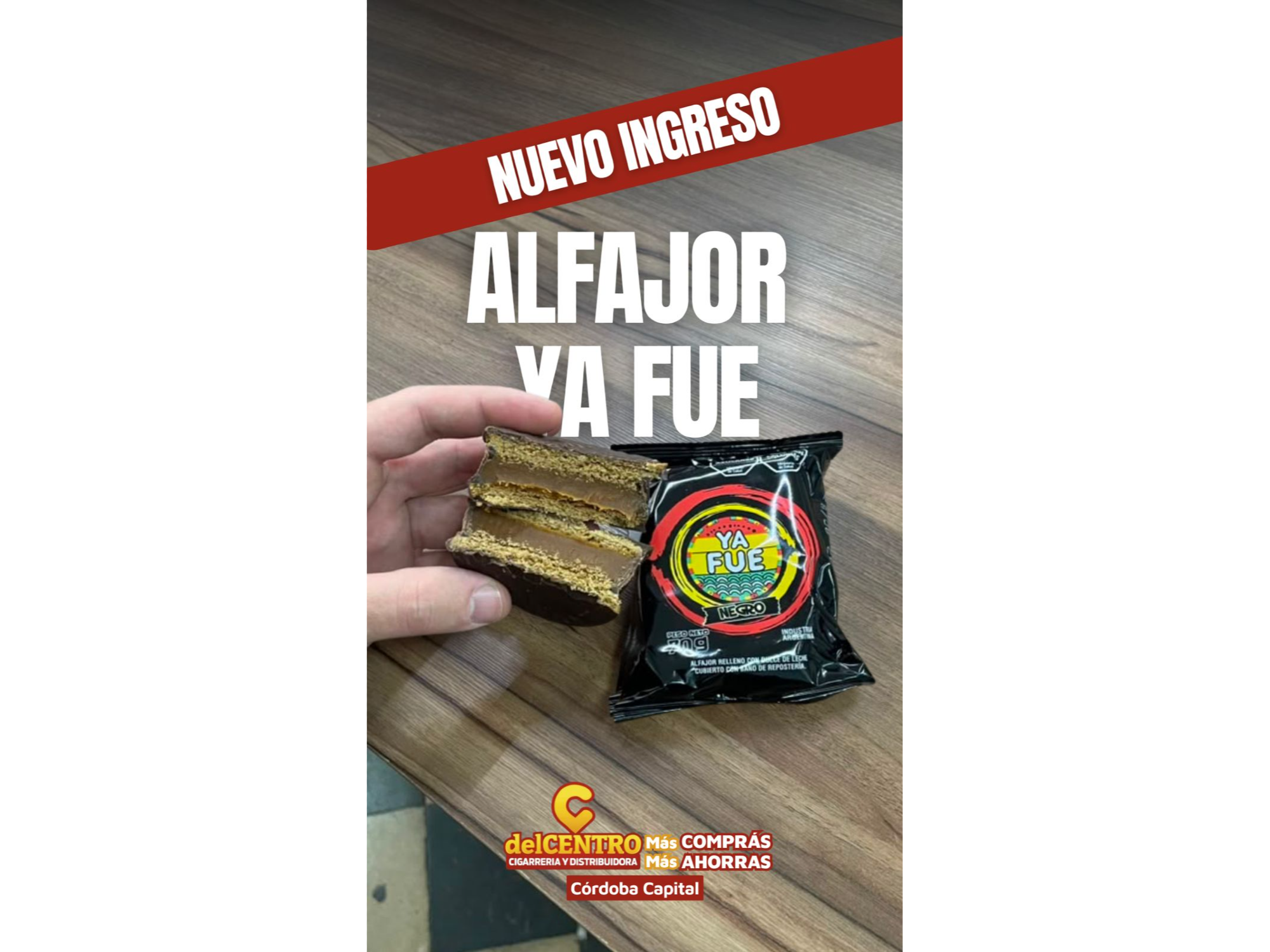 Alfajor YA FUE clasico