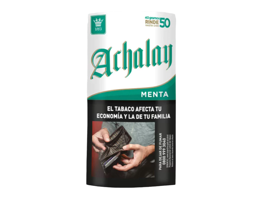 TABACO ACHALAY MENTOLADO