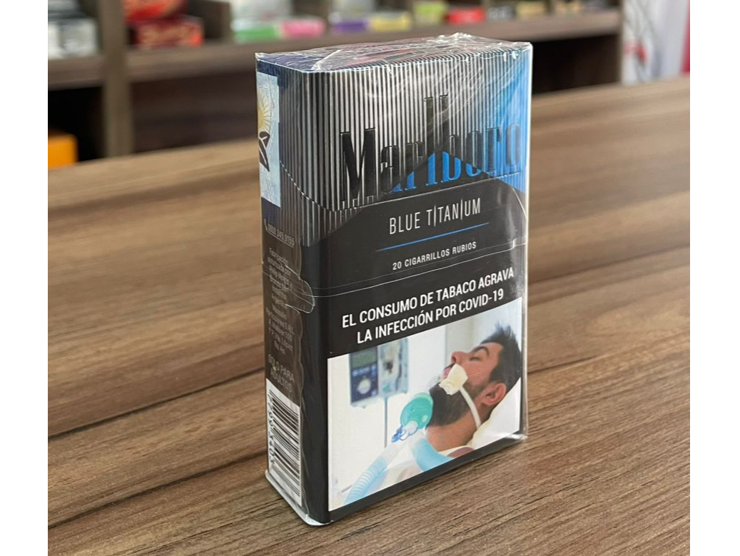 MARLBORO BLUE TITANIUM 20 BOX (ex parliament)