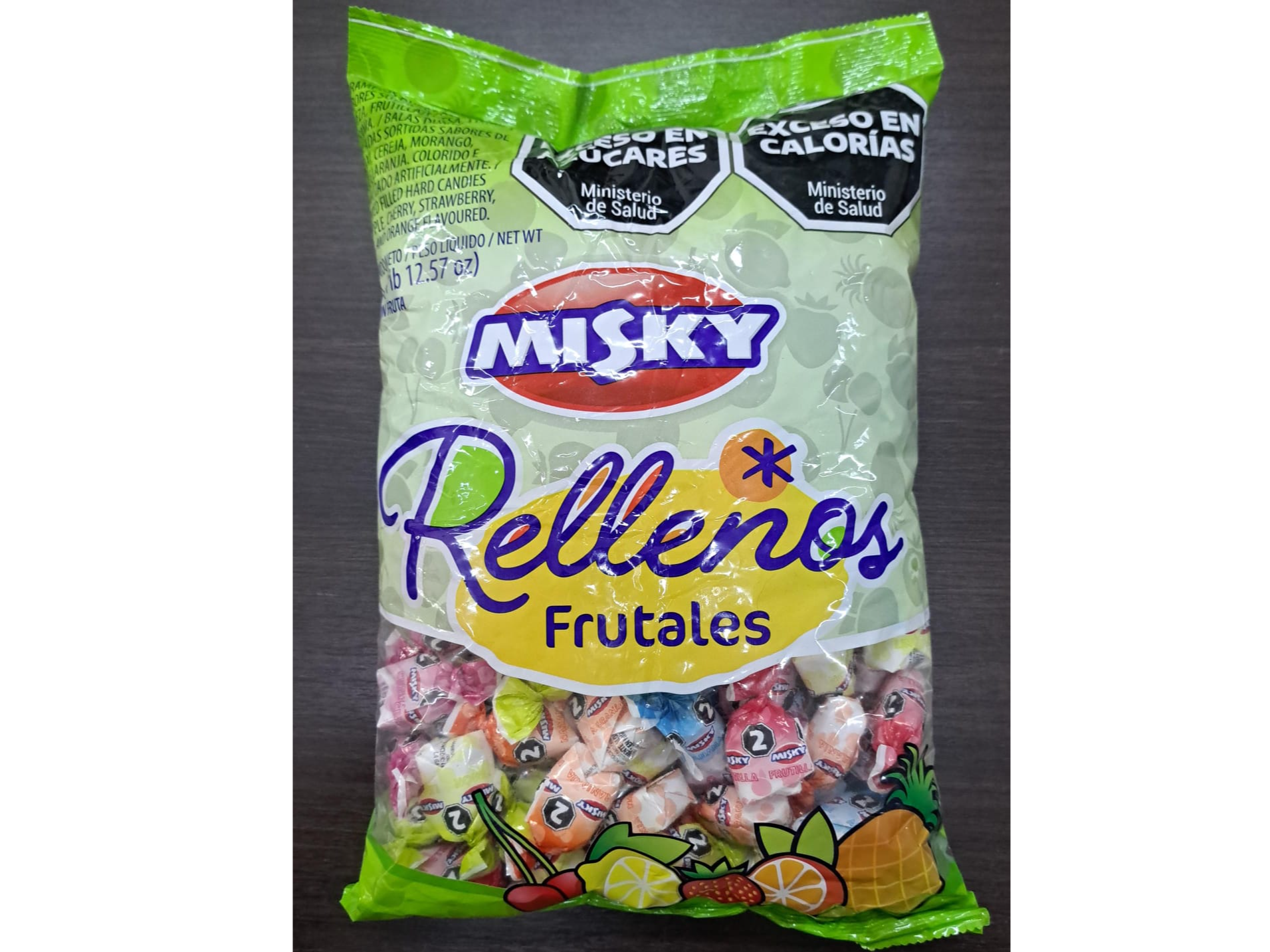 MISKY RELLENOS FRUTALES 810Grs.