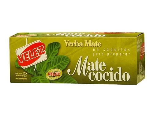 MATE COCIDO VELEZ 25 SAQ.