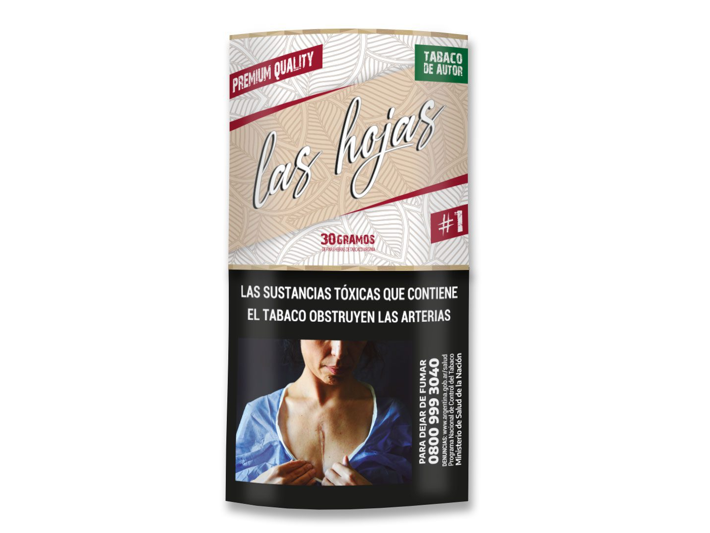 TABACO LAS HOJAS S/ADITIVOS