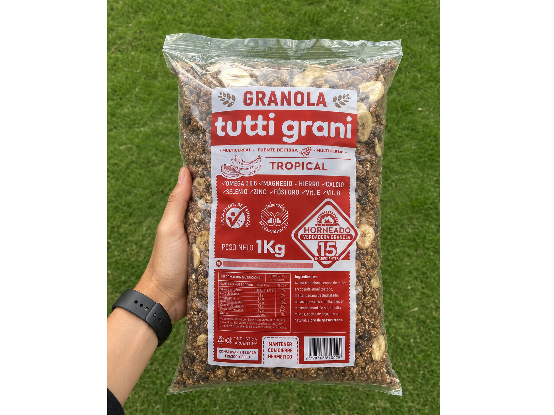 Granola Tropical "Tutti Grani"