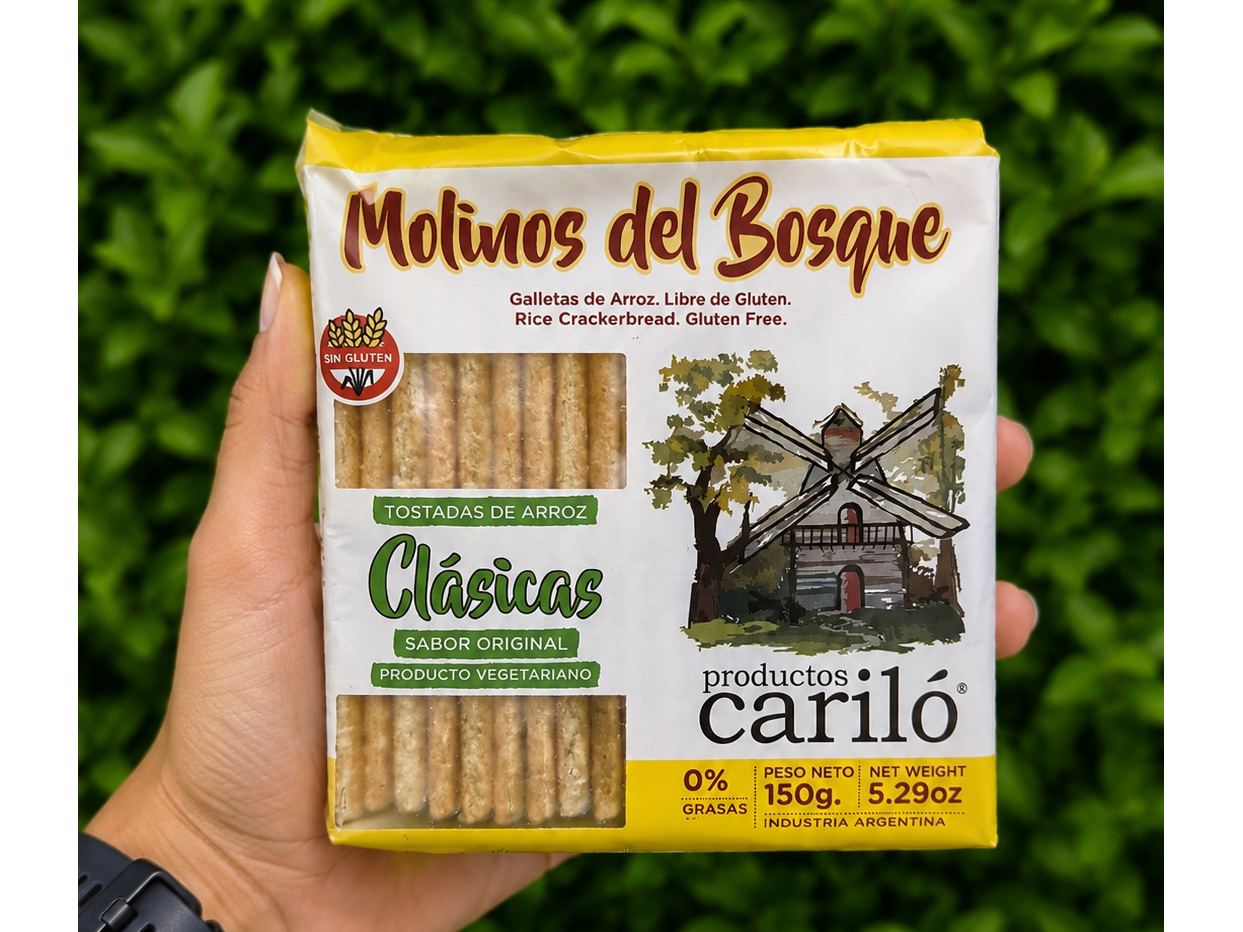 Tostadas de arroz clásicas "Cariló"