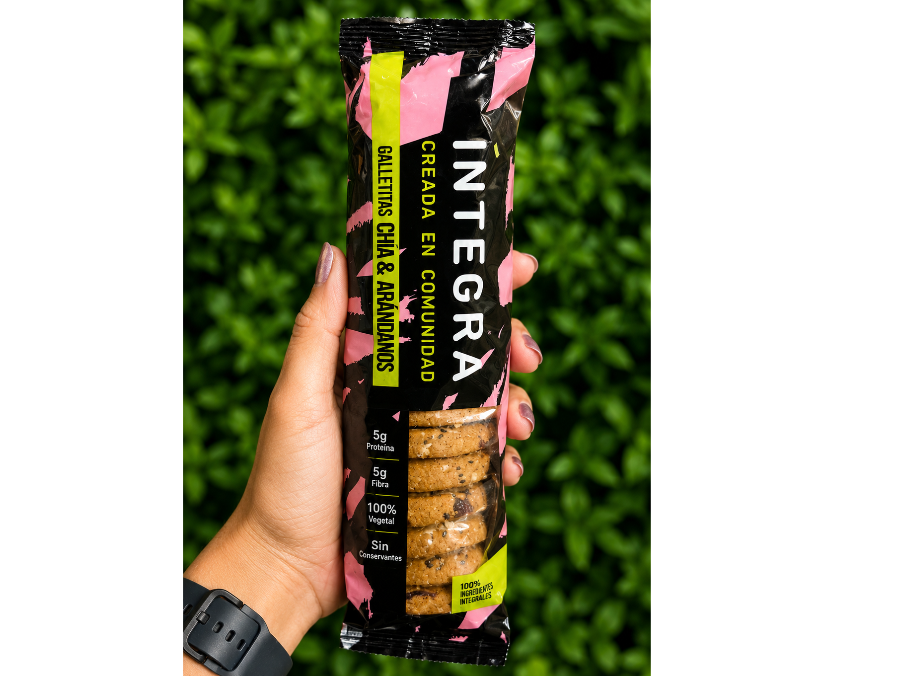 Galletas chia & arándanos "Íntegra"