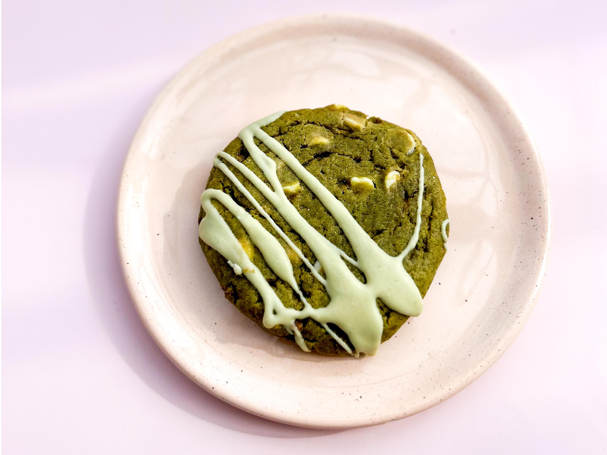 COOKIE DE MATCHA Y CHOCOLATE BLANCO