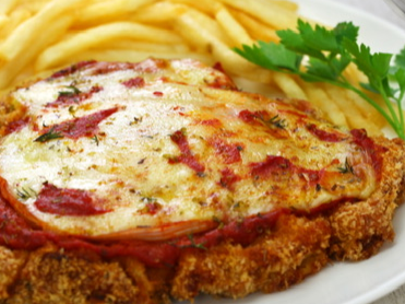 Milanesa napolitana