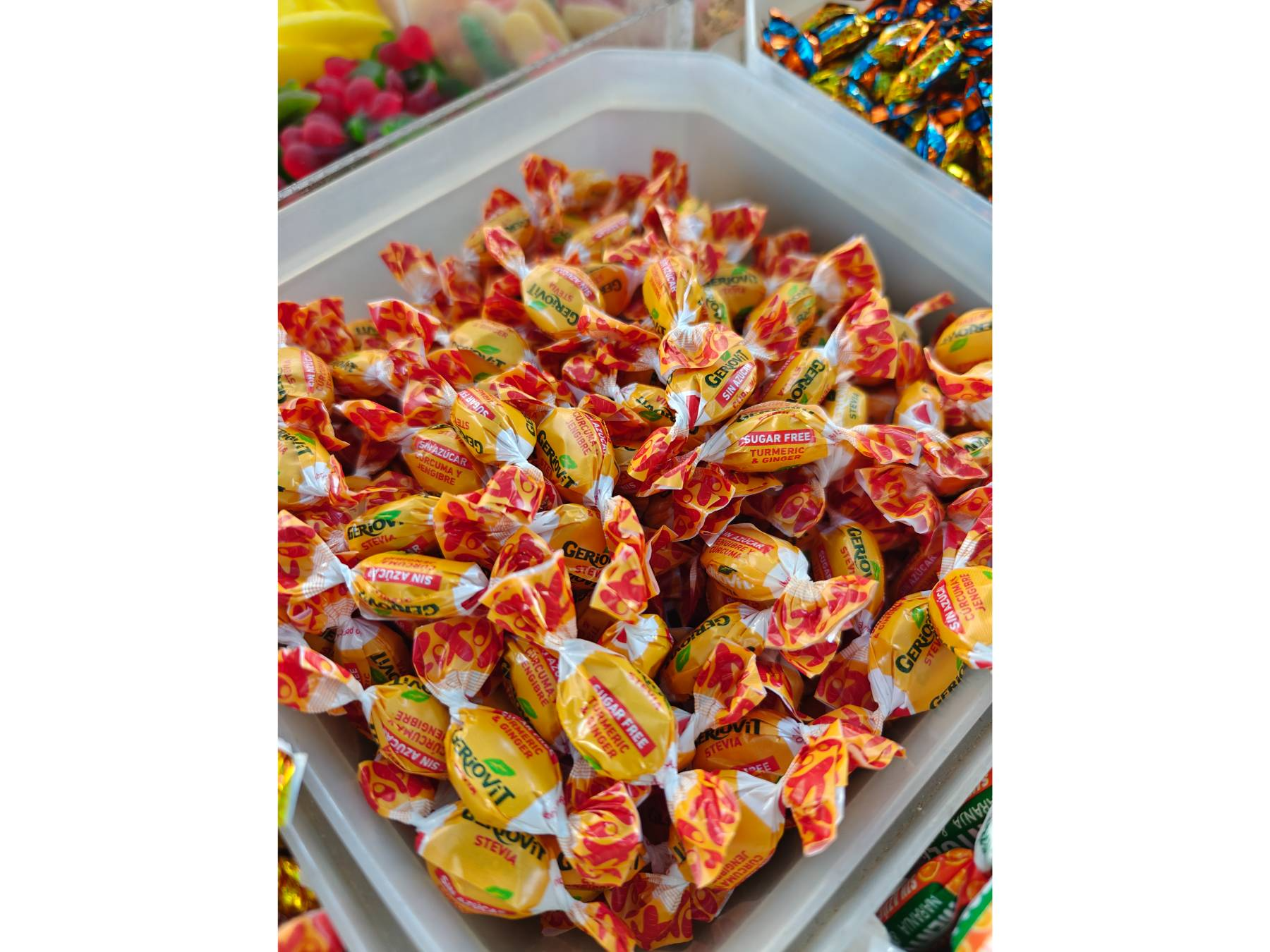 Caramel gingebre amb cúrcuma