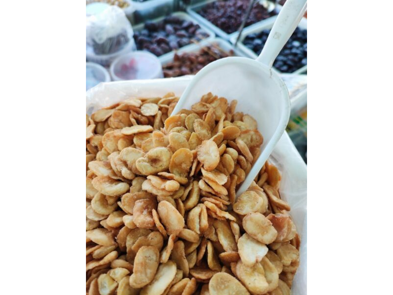 Faves fregides amb sal