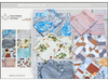 Individual Estampado Cuerina 40x50cm Pack 6u. OTR14151 Blanco Paris