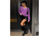 Sweter escote en V