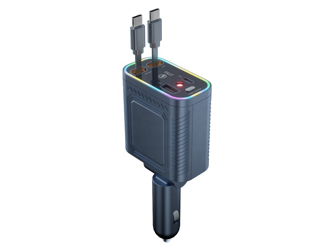 Cargador de Auto 4 en 1 12-24V H11S 45W E-315