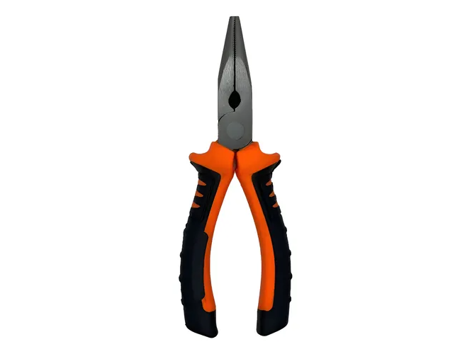 Pinza De Punta Larga Semiredonda 6″ Mango Ergonómico KP67/G2233