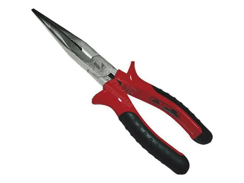 Pinza Alicate De Punta Media Larga 8 Pulgadas Profesional 6158/1 Blister Azul