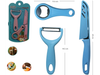 Set x 3 Unidades 1 Pela Papa +1 Cuchillo +1 Destapado P517