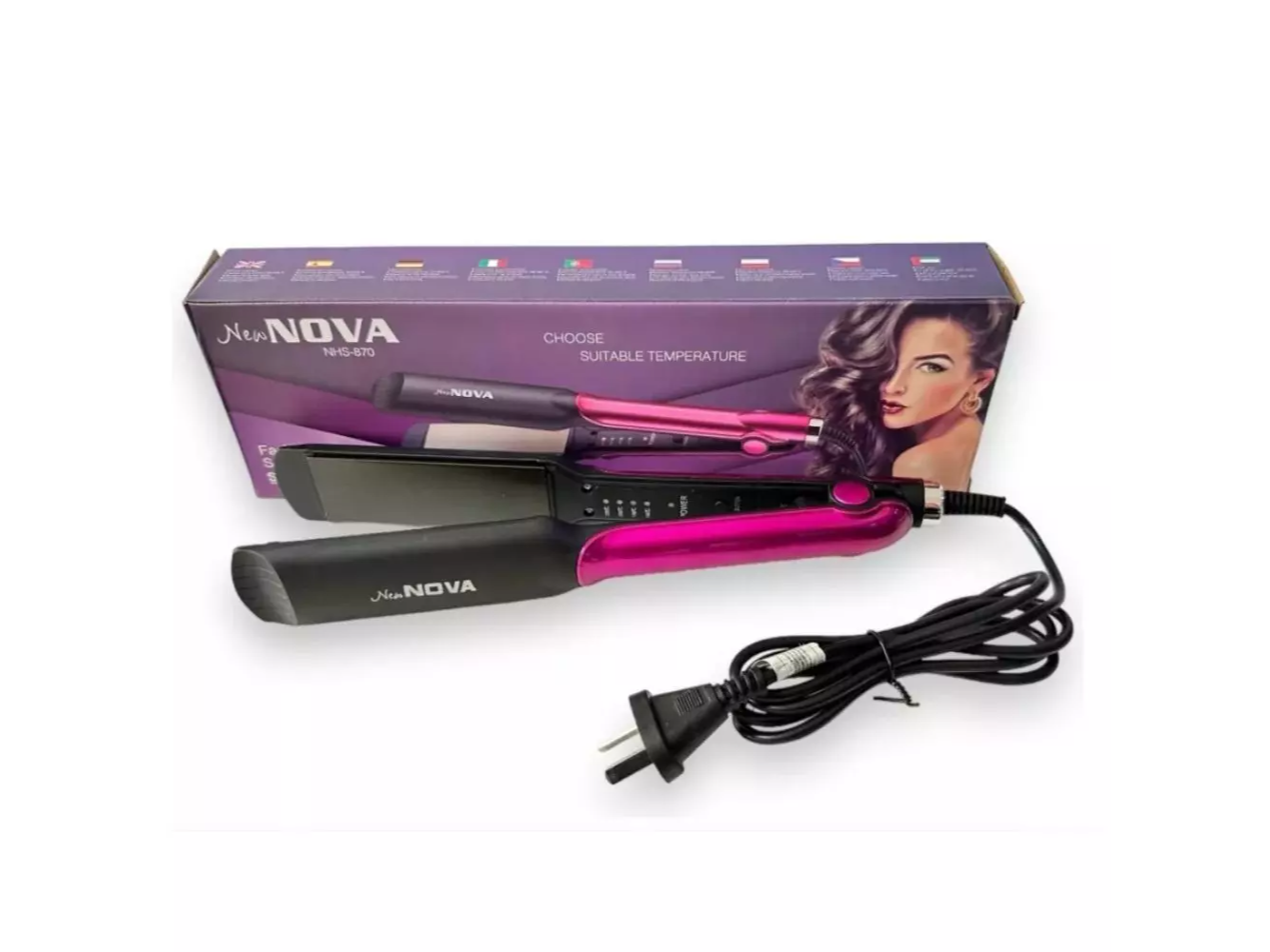 Planchita Para el Pelo New Nova NHS-870 CNW21078