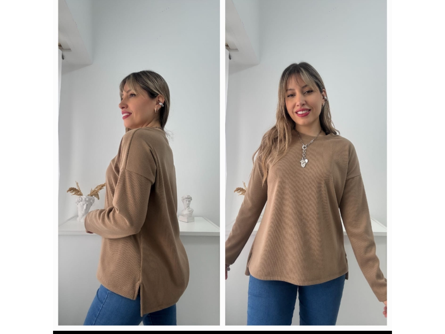 Sweter de Terry brush