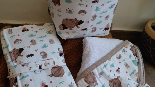 ROPA BB - mantas, toallas, cambiadores