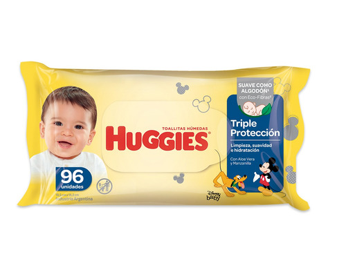 Toallitas Húmedas Huggies Limpieza Cotidiana