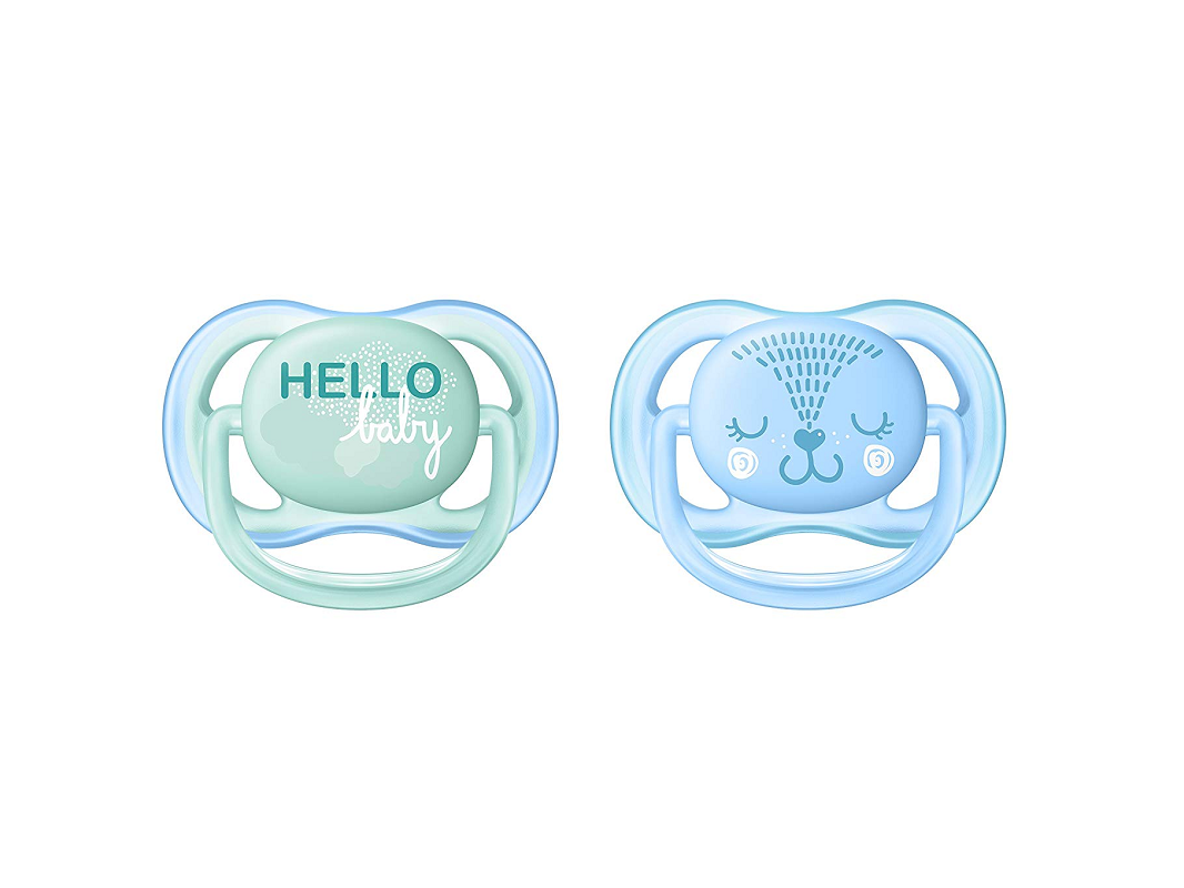 Chupetes Ultra Air 0-6 Meses Hello Baby x 2 - 342/20
