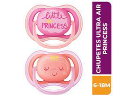 Chupetes Ultra Air 6-18 Meses Little Princess x 2 - 343/22