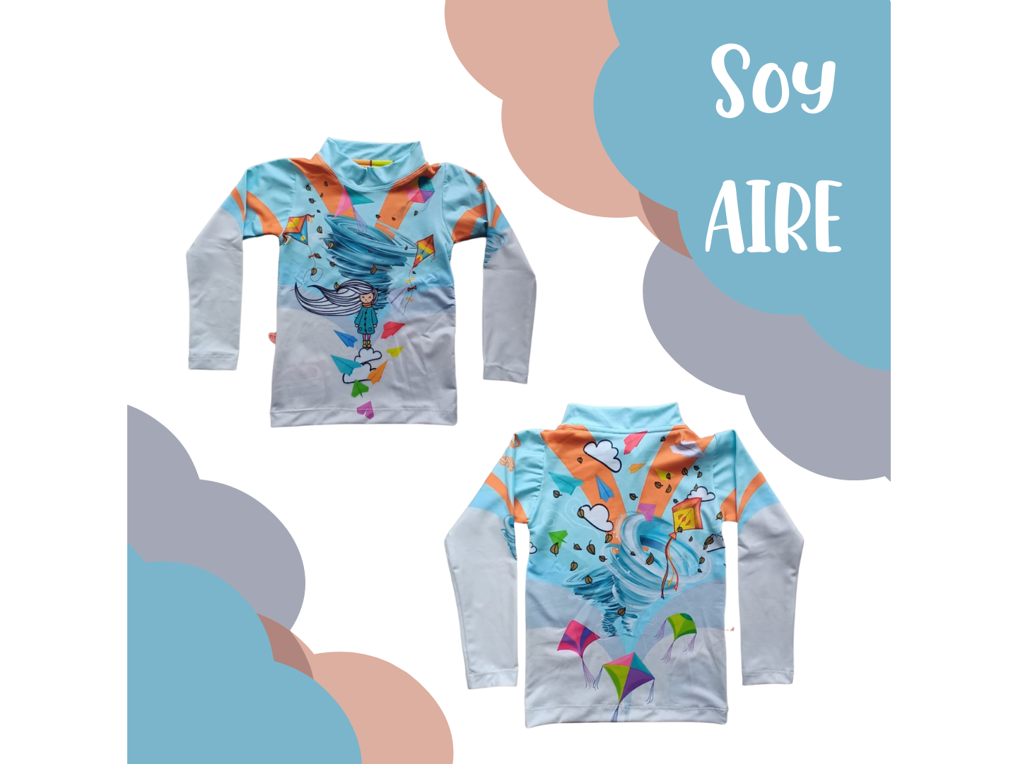 Remera UV manga larga SOY AIRE