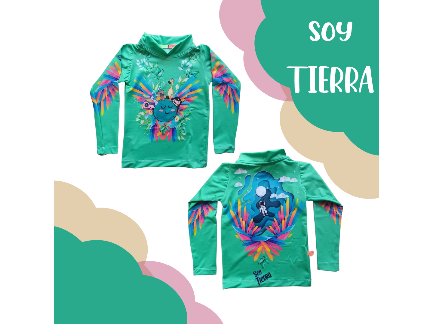 Remera UV manga larga SOY TIERRA