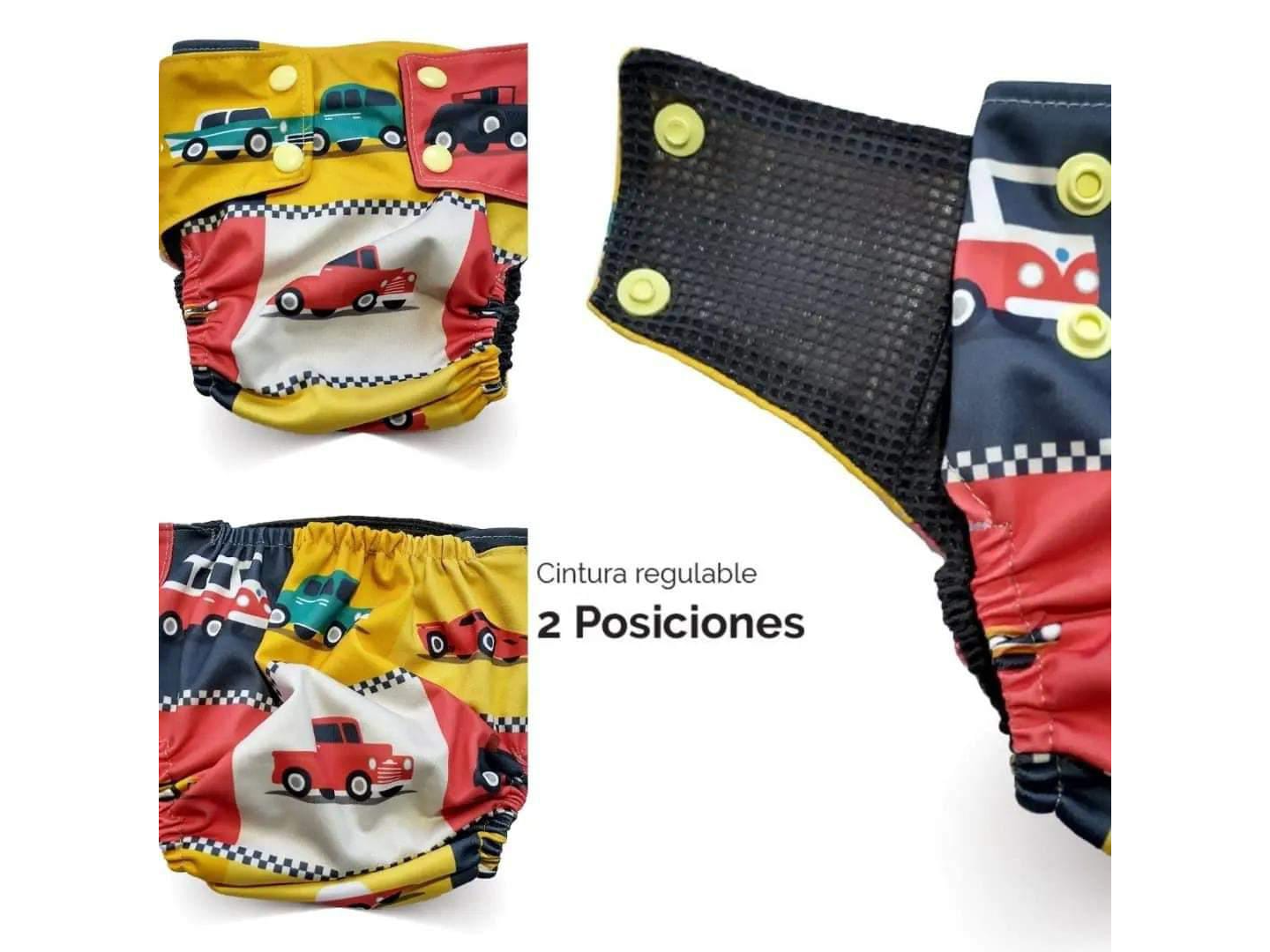 Autitos Pañal Pile Talle M