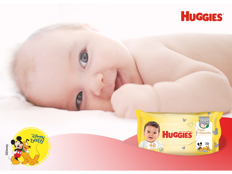 Toallitas Húmedas Huggies Triple Protección / Óleo Calcáreo x 48 unidades