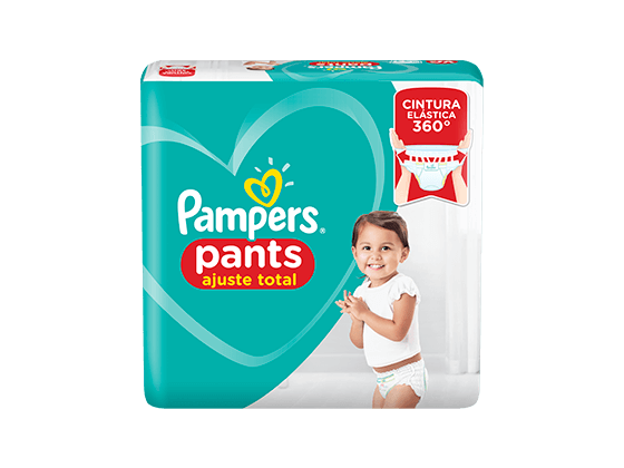 Pañales Pampers PANTS Ajuste Total