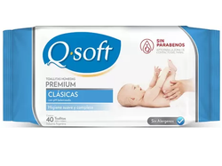 Toallitas Húmedas Q-Soft Premium Clásicas